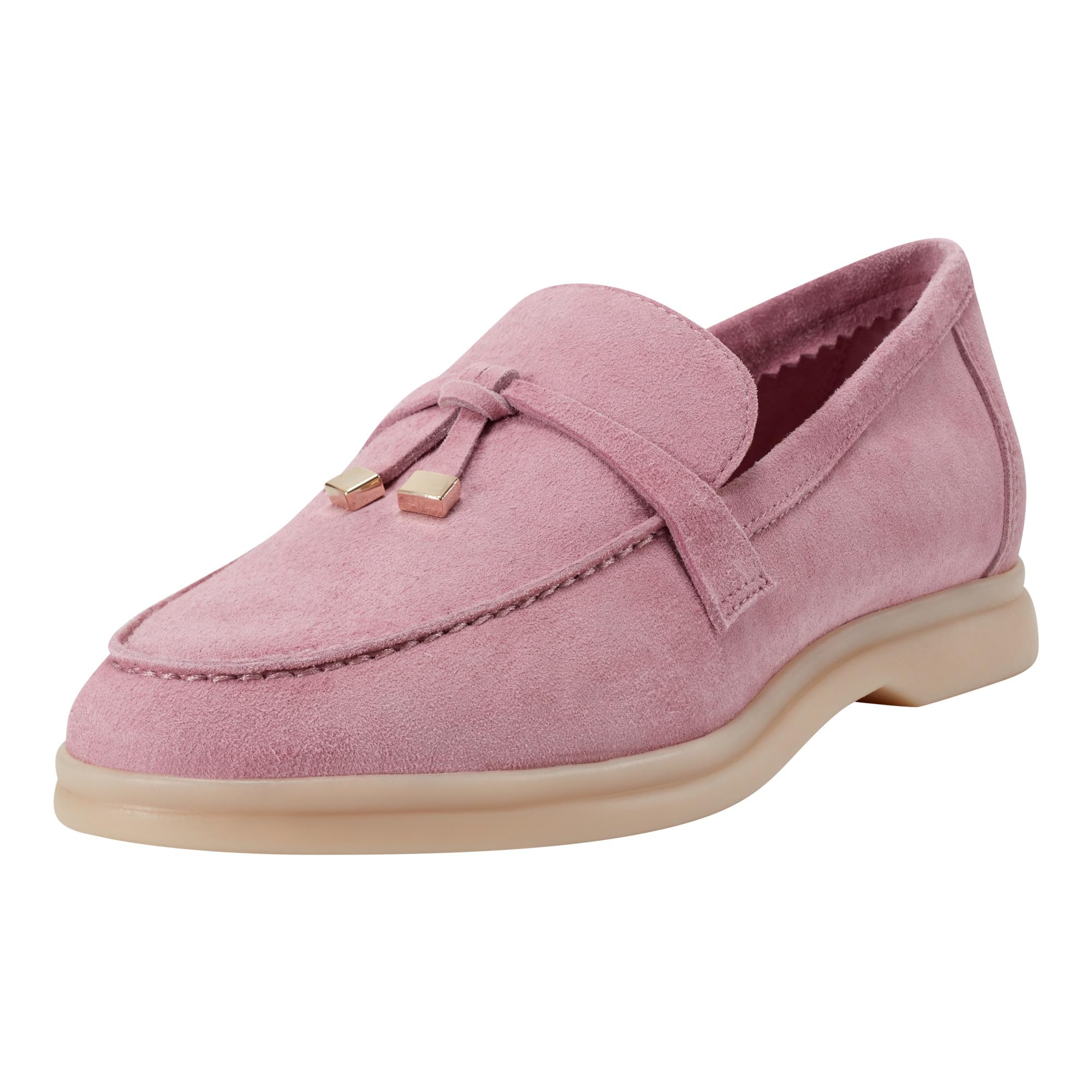 Marc Fisher LTD Womens Yanelli, Light Pink Suede, 11, Medium