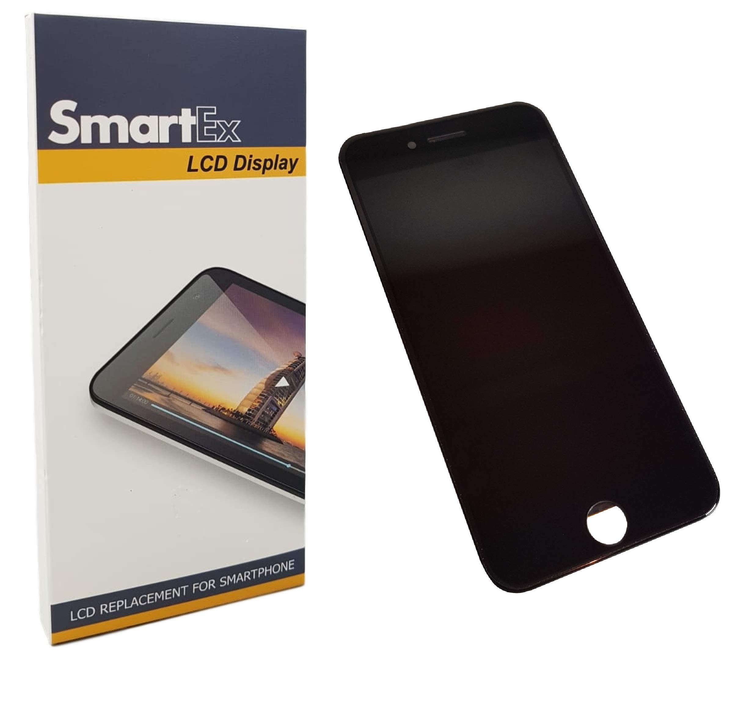 Smartex NEW LCD Display Black compatible with iPhone 8 Plus/Retina Display LCD and Glass Touch Screen