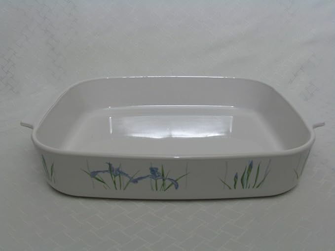 Corning Ware "Shadow Iris" (A21B) Lasagna Open Roaster Baking Dish