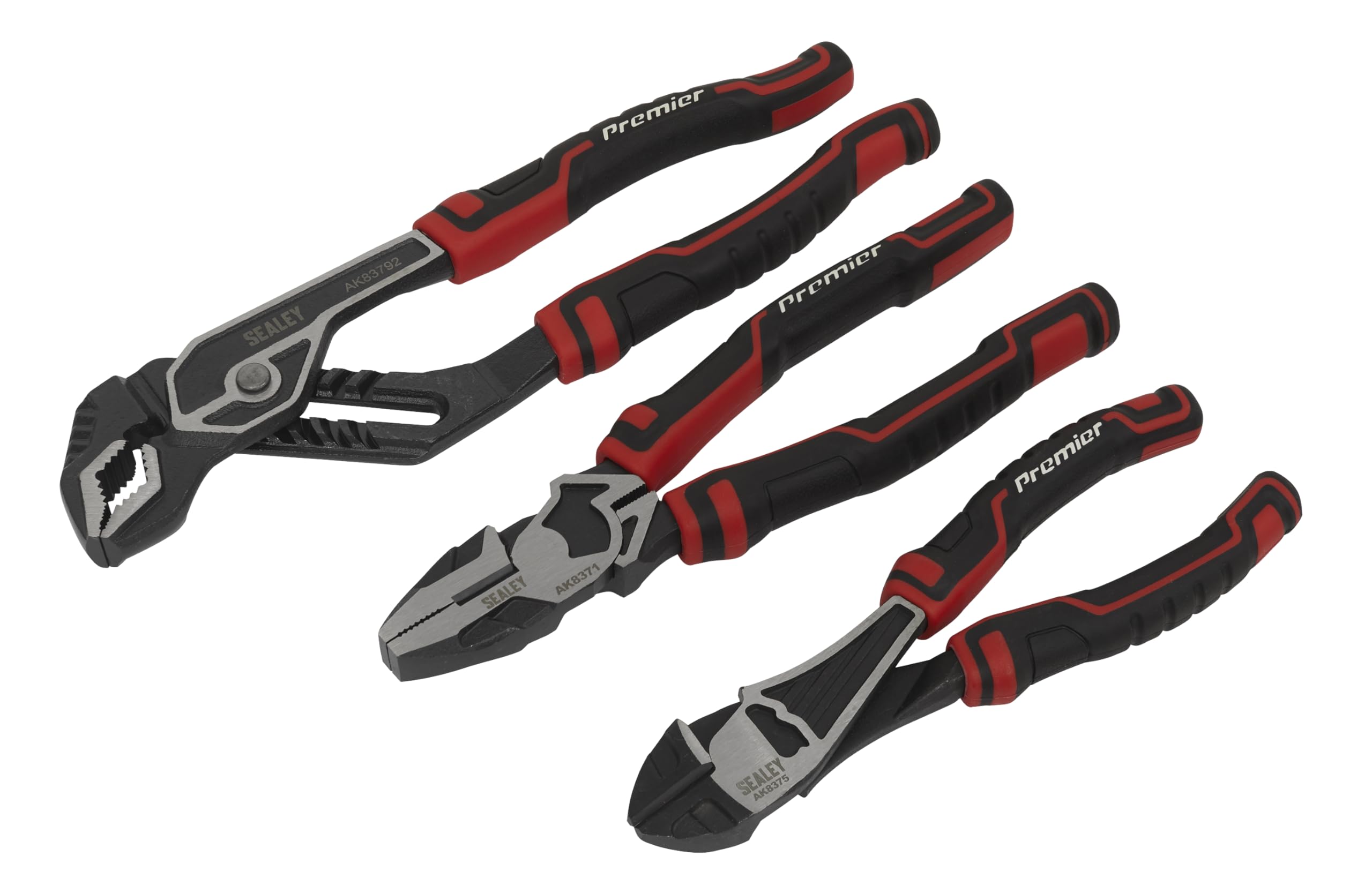 Sealey AK8377 3pc High Leverage Pliers Set