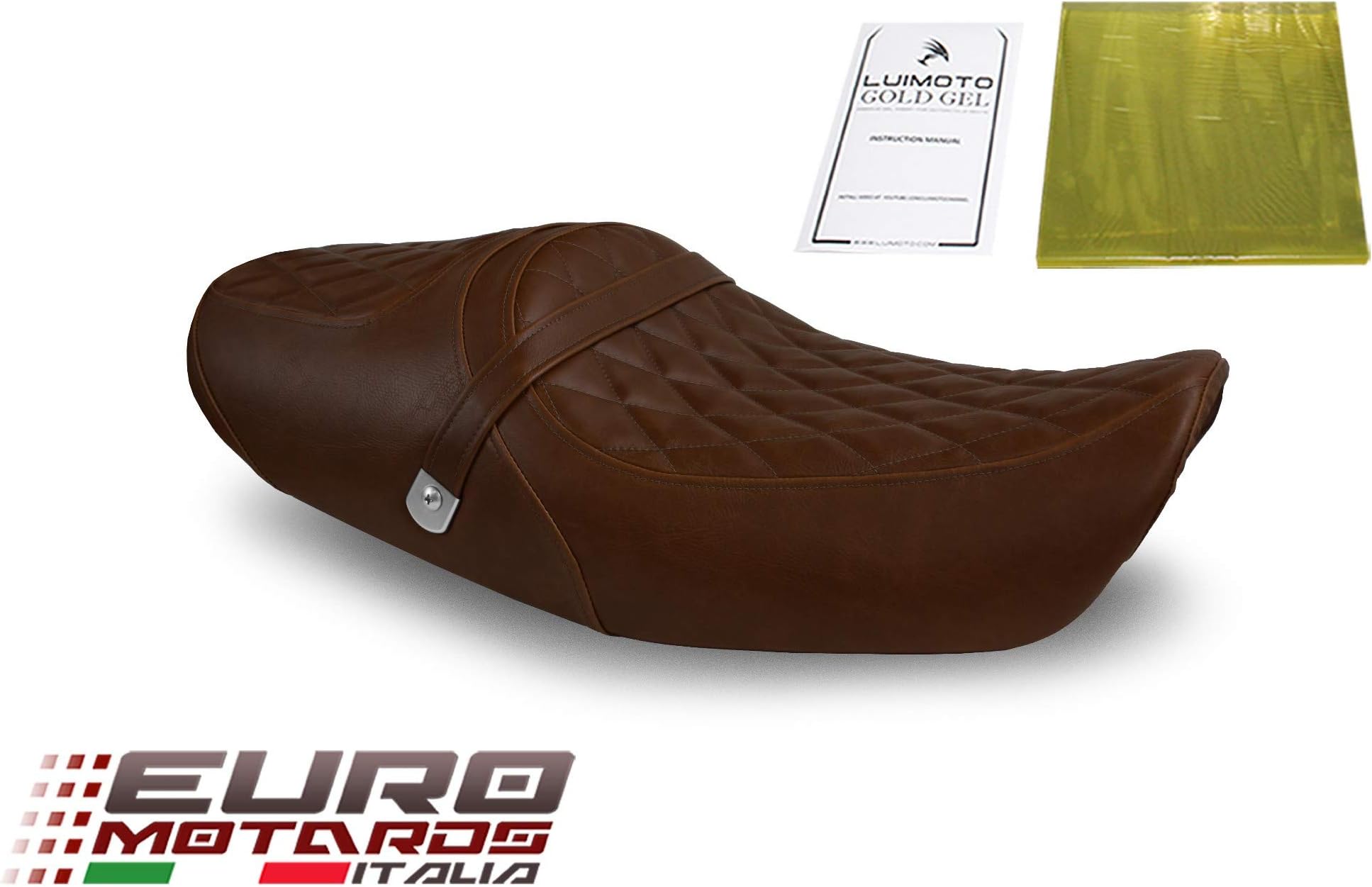 Kawasaki Z900RS CAFE 2018 Luimoto Vintage Diamond Stitch Seat Cover New 4 Colors + Gel Pad