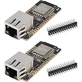 DWEII 2pack ETH01-EVO ESP32-C3 Development Board Module WiFi Bluetooth Compatible Ethernet Three-in-One