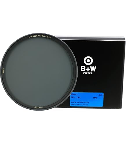 Filtro Polarizzatore B+W Master High Transmission 95mm – Alta Trasmissione, Made In Germany