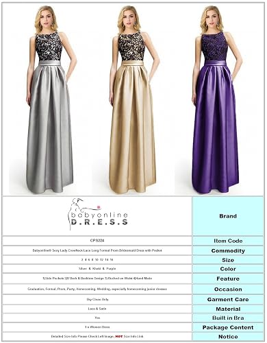 Plus Size Long Prom Dresses Sexy Formal Evening Dress for Juniors Birthday  Dress, Silver,Silver,14 in Kenya | Whizz Formal