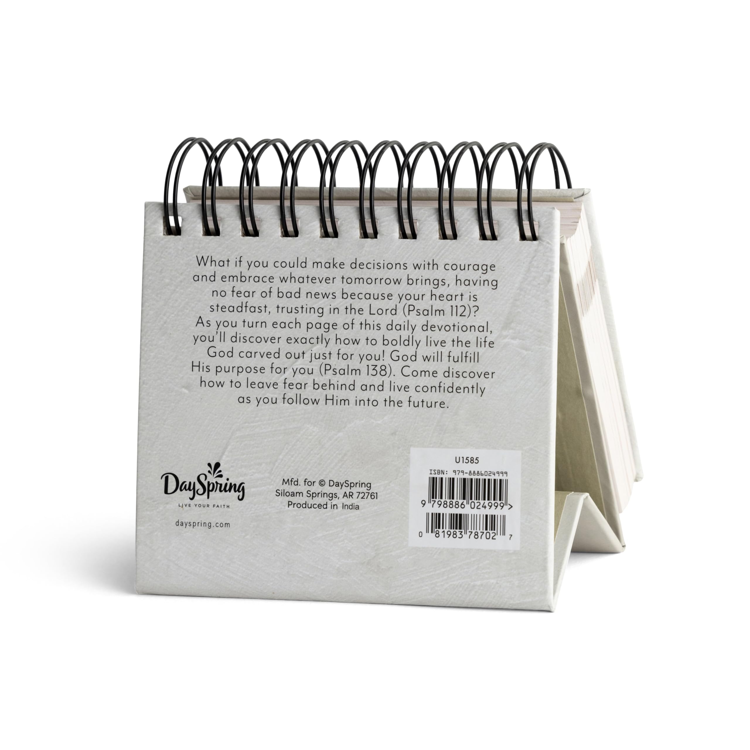 Go For It: Boldly Live the Life God Created for You - An Inspirational DaySpring DayBrightener - Perpetual Calendar