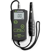 Milwaukee MW600 LED Economy Portable Dissolved Oxygen Meter with 2 Point Manual Calibration, 0.0 - 19.0 mg/L, 0.1 mg/L Resolution, +/-1.5 percent Accuracy, 100 Percent Saturation Range