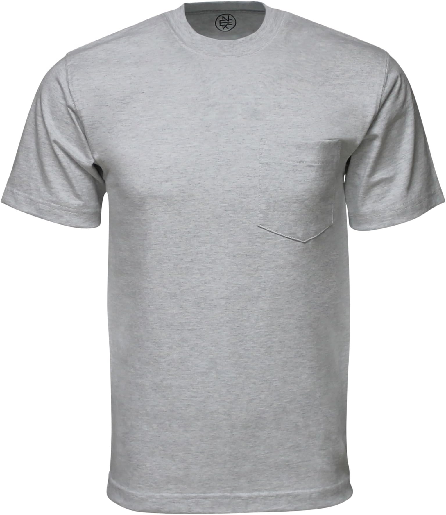Enkalda Men's Max Premium Heavyweight Short Sleeve Pocket T-Shirt 8oz