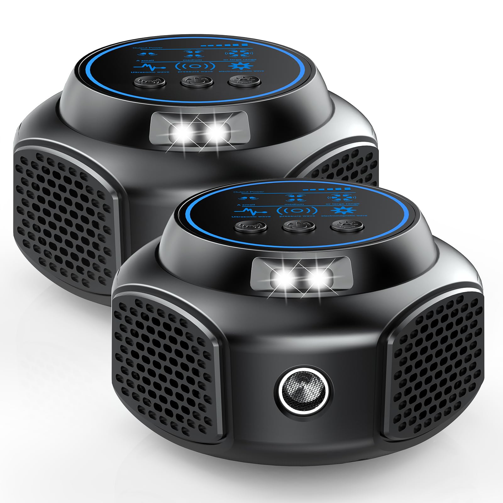 Photo 1 of 2 Pack Ultrasonic Pest Repellent Plug in, Indoor Pest Rodent Control for Mouse Mice Rat Squirrel Bat Roach Spider Ant Bug, Electronic Repelling Device Mouse Traps