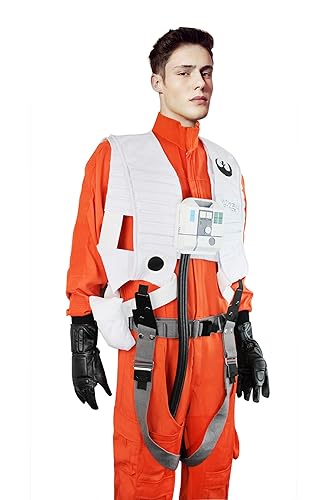 thumbnail image 2 of Star Wars X-Wing Resistance Pilot Harness Belt - Canvas Cosplay Costume Accessory 2 of 13