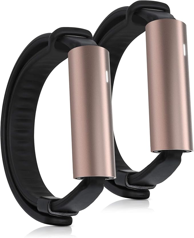 Kwmobile Watch Bands Compatible With Misfit Ray Set Of 2 Replacement Silicone Strap Band Black Amazon Co Uk Electronics