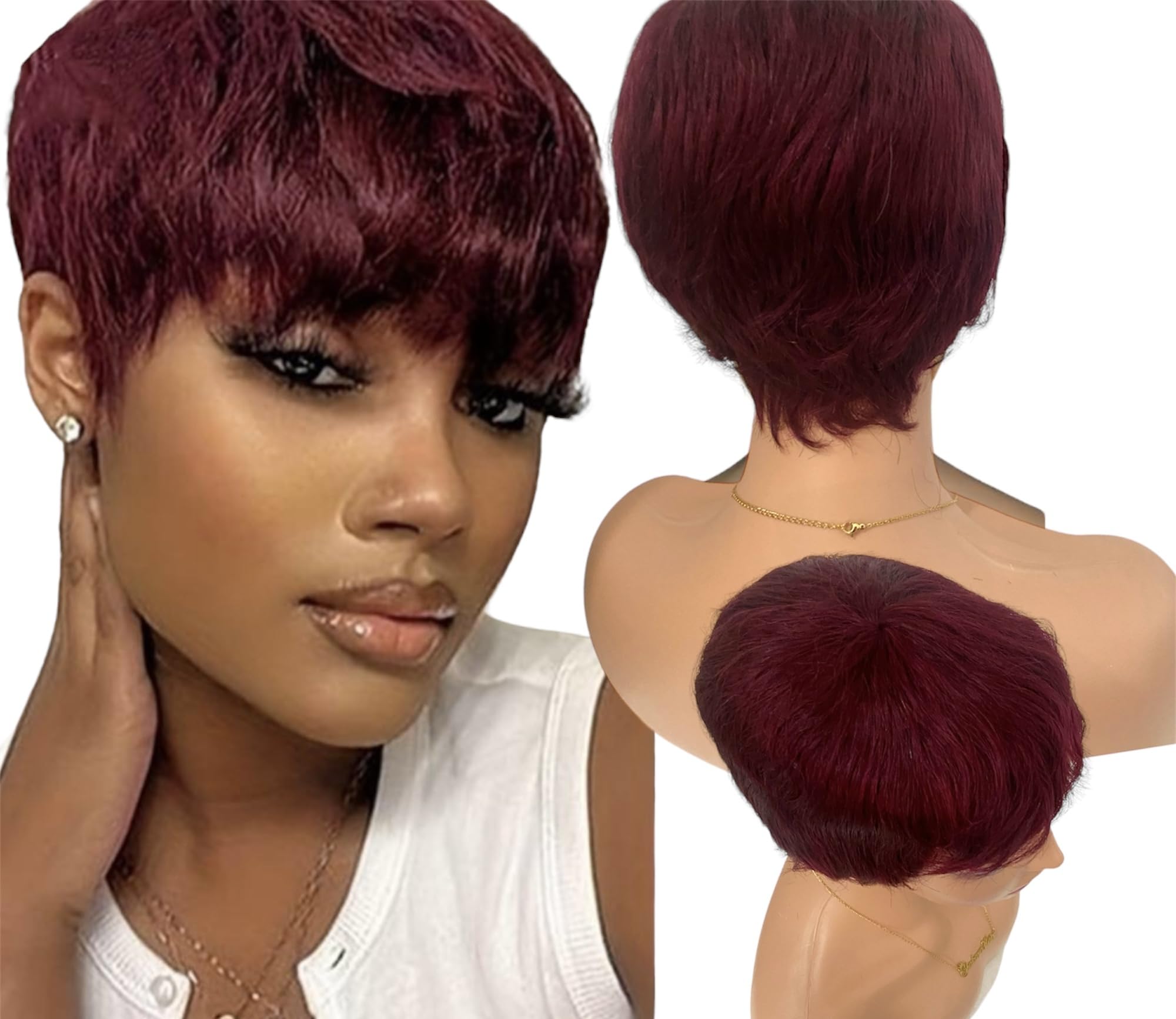 Shakara Hair Human hair pixie cut wig — image 1