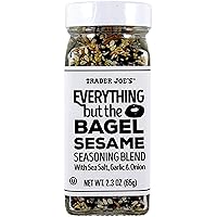 Trader Joe's Everything but the Bagel Sesame Seasoning Blend 2.3 Oz - SET OF 10