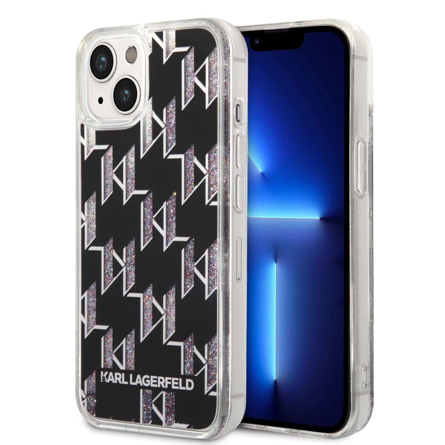 KARL LAGERFELD KLHCP14MLMNMK Hard Case for iPhone 14 Plus 6.7 Inch Black/Blac