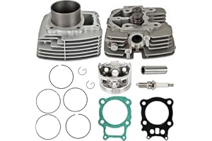 GXYWADY Cylinder Head Piston Top End Gasket Kit Replacement for Honda Rancher TRX350 TRX 350 2000 2001 2002 2003 2004 2005 2006 Parts 12100-HN5-670