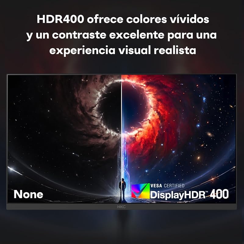 Monitor Gaming de 27" FHD 1920 x 1080 Fast IPS, 240 Hz, HDR400, 1 ms