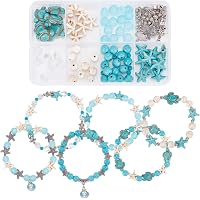 SUNNYCLUE DIY Ohrring-Set – 6 Paare Gypsy-Stil, Mit Anleitung, Für Schmuckherstellung