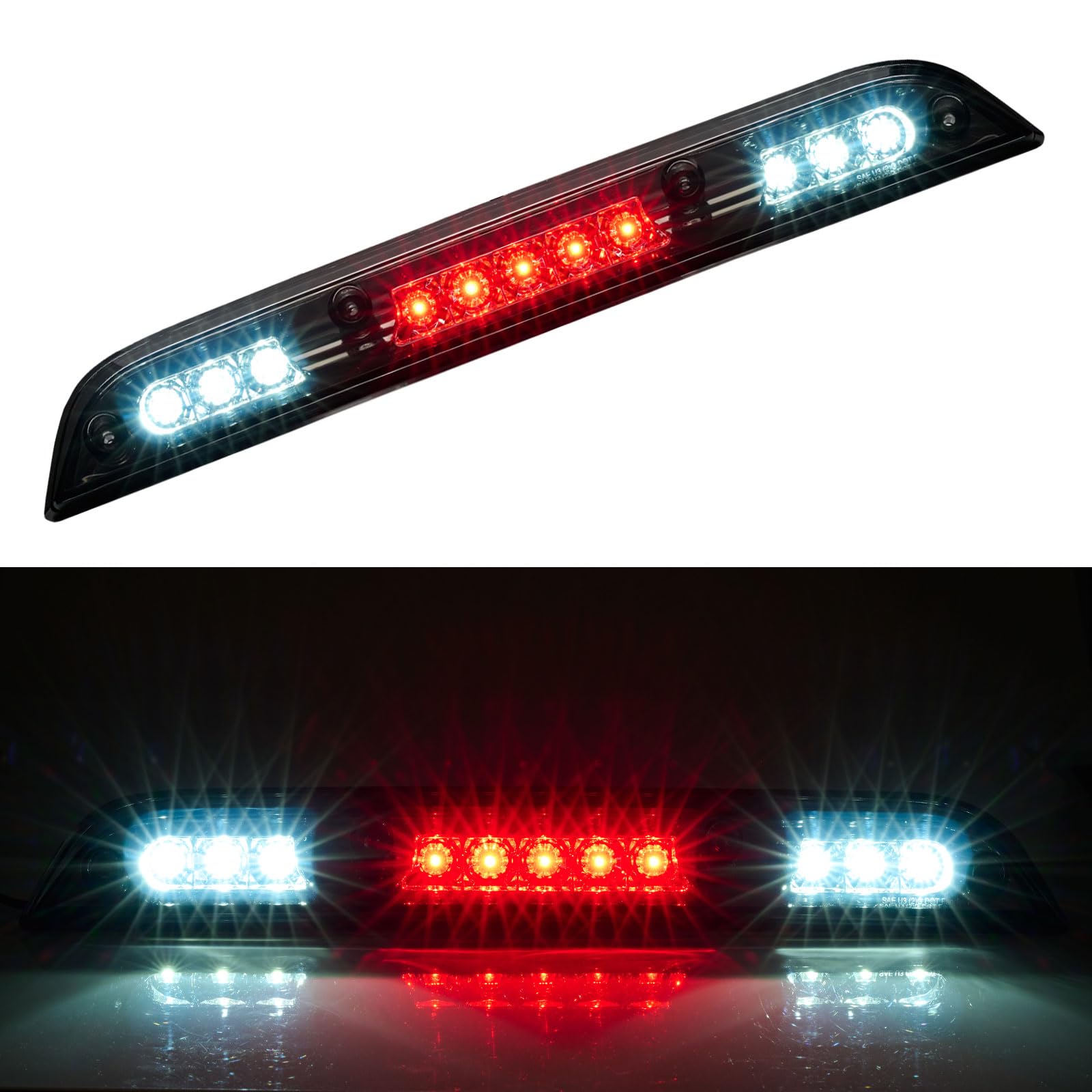 Cxdar Third 3rd Brake Light LED for 2015-2020 Ford