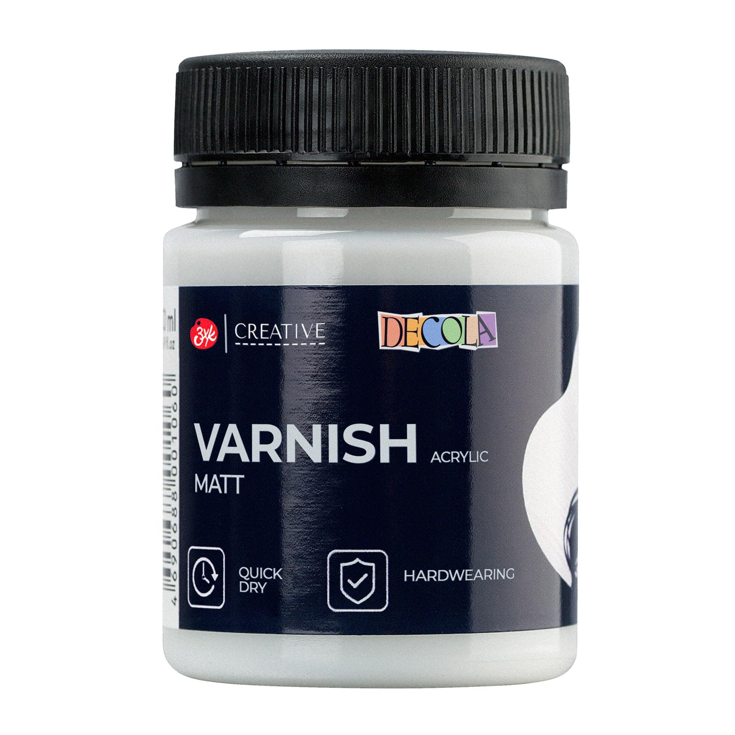 Decola Acrylic Varnish Matt, 50 ml paints - Protects Your Works of Art from UV steel, Dust, and Yellowing - by Nevskaya Palitra