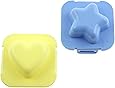 Plastic Egg Mold Heart and Star