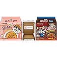 Samyang Buldak Hot Spicy Chicken Ramen Noodle Korean Stir-Fried Ramen (10, Rosé, Yakisoba)