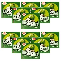 Coconut Incense Cones And Cone Incense Burner