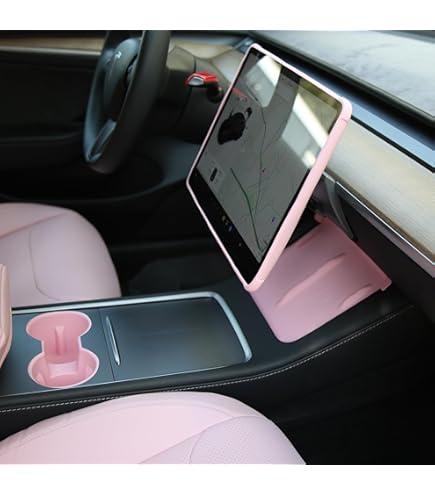 Yumzeco Center Console Organizer Tray Mat Compatible With Tesla Model S Model X 2022 - View #5