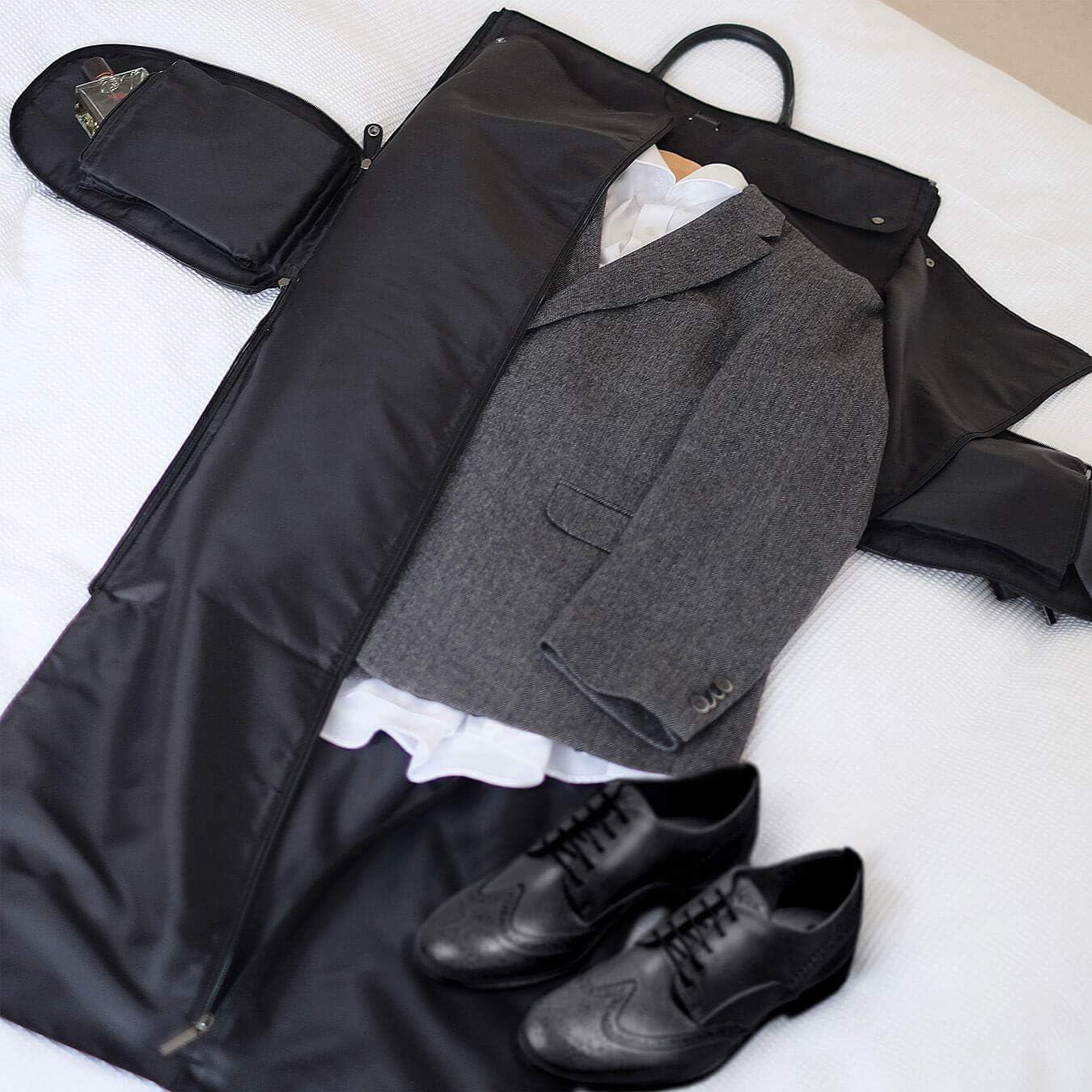 Stackers Black Suit Bag - Image 3