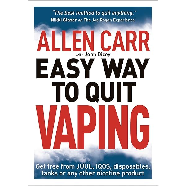 Allen Carr's Easy Way to Quit Vaping: Get Free from JUUL, IQOS, Disposables, Tanks or any other Nicotine Product (Allen Carr's Easyway, 31): Carr, Allen, Dicey, John: 9781398800458: Amazon.com: Books Allen Carr's Easy Way to Quit Vaping: Get Free from JUUL, IQOS, Disposables, Tanks or any other Nicotine Product (Allen Carr's Easyway, 31): Carr, Allen, Dicey, John: 9781398800458: Amazon.com: Books