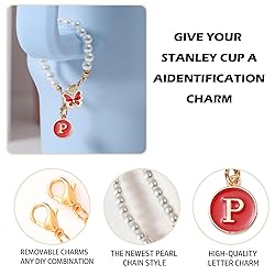 LUHOHI Accessories for Stanley Cup Pearl Chain