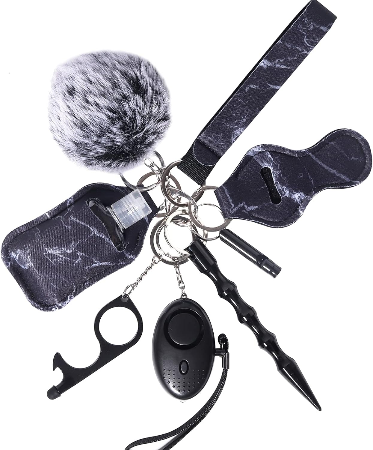 Everyday Low Prices Self Defense Key Chain Set For Women And Girls Women Keychain Sets Including Safety Alarm Window Breaker Tool Lip Balm Keychain Emergency Whistle Get The Latest Www Flexiforce Com