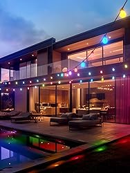 addlon 96FT Outdoor String Lights, Dimmable Outdoor