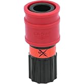GROHE AMERICA 12365000 Quick Coupling, Red