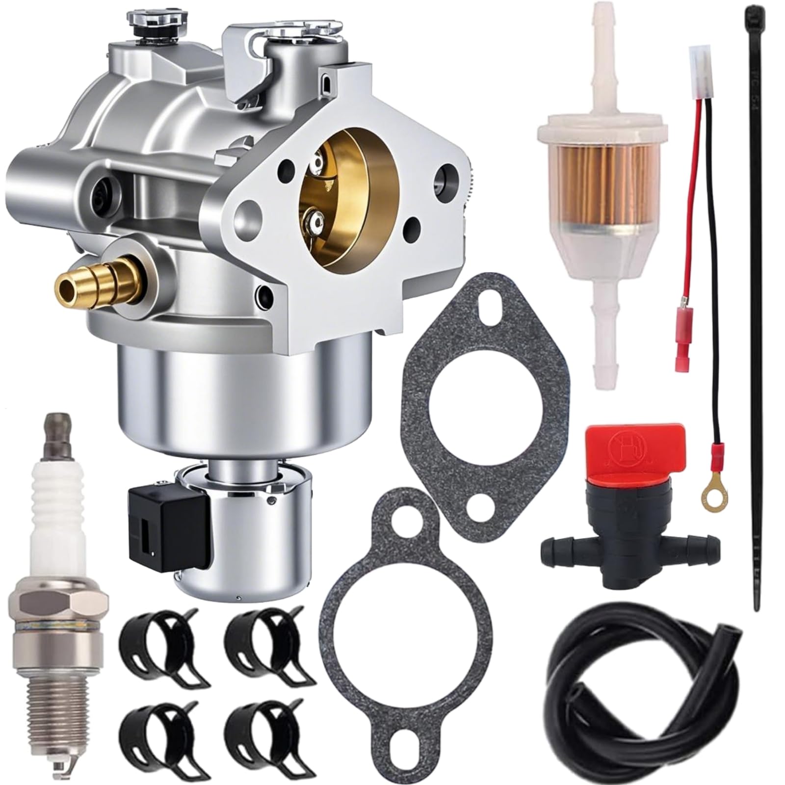Photo 1 of L110 Carburetor Tune Up Kits Fits for John Deere LT155 LT160 Lawn Mower Part, Carb for Kohler SV600 SV600S SV590S SV541 SV540 SV530 SV590 Command PRO 15hp 17.5hp Engine