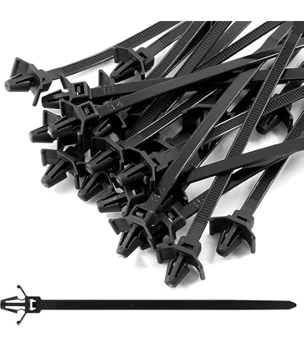thumbnail image 2 of 100 Pack Cable Zip Ties Heavy Duty 12 Inch Ultra Strong Plastic Wire Ties 50 PTS 2 of 11