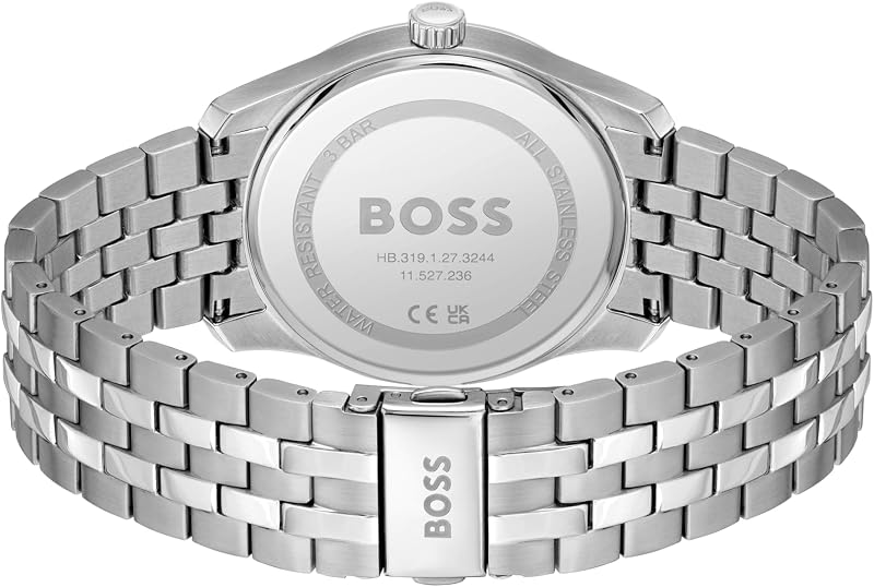 Orologio con Movimento al Quarzo a Tre Lancette da Uomo Collezione PRINCIPLE con Cinturino in Acciaio Inossidabile Argentato - 1514124