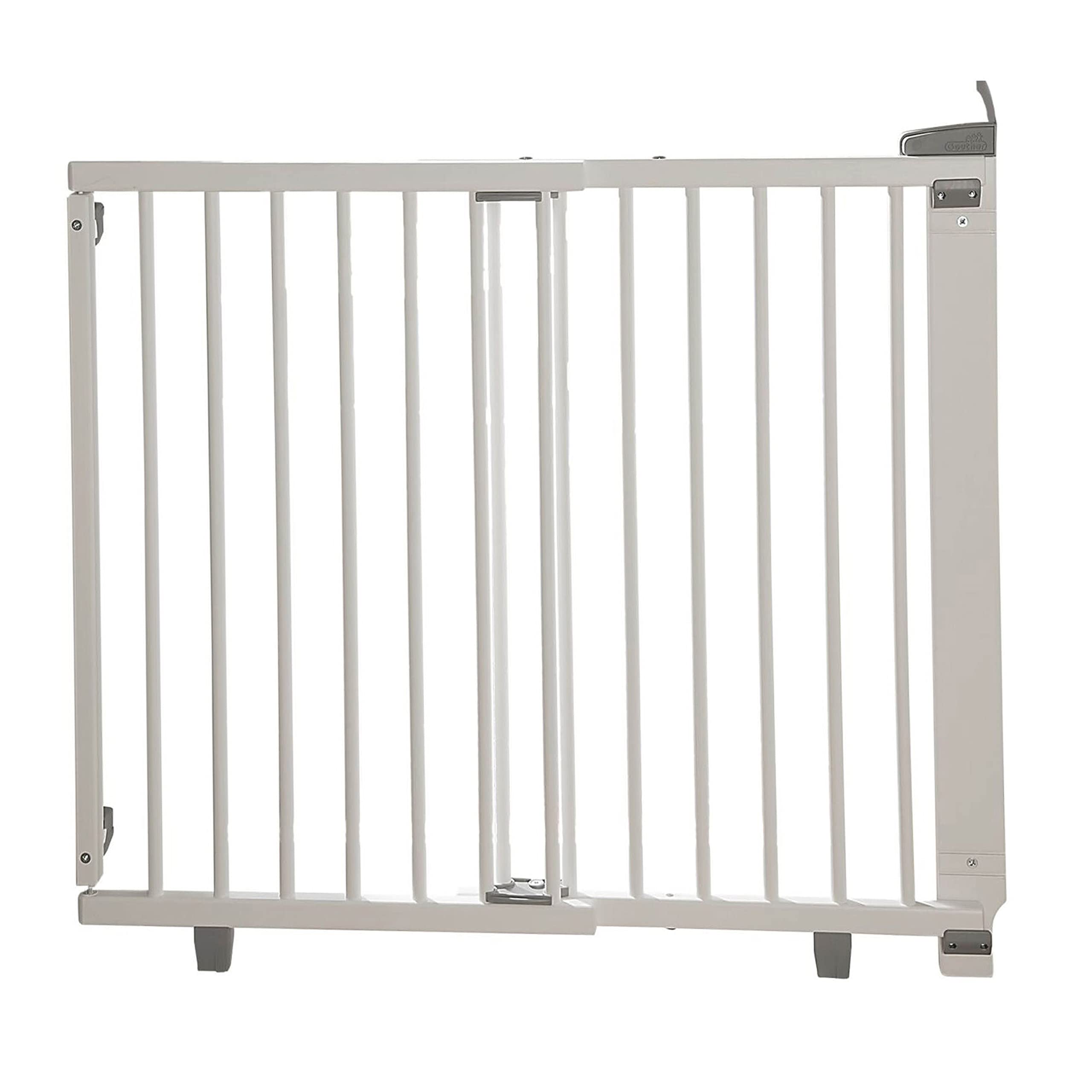 Geuther Plus Swivel Stair Barrier, White, 86 cm - 133 cm