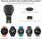 ISABAKE 26mm QuickFit Watch Strap for Garmin Fenix 7X 6X 5X Enduro Tactix Bravo view 3