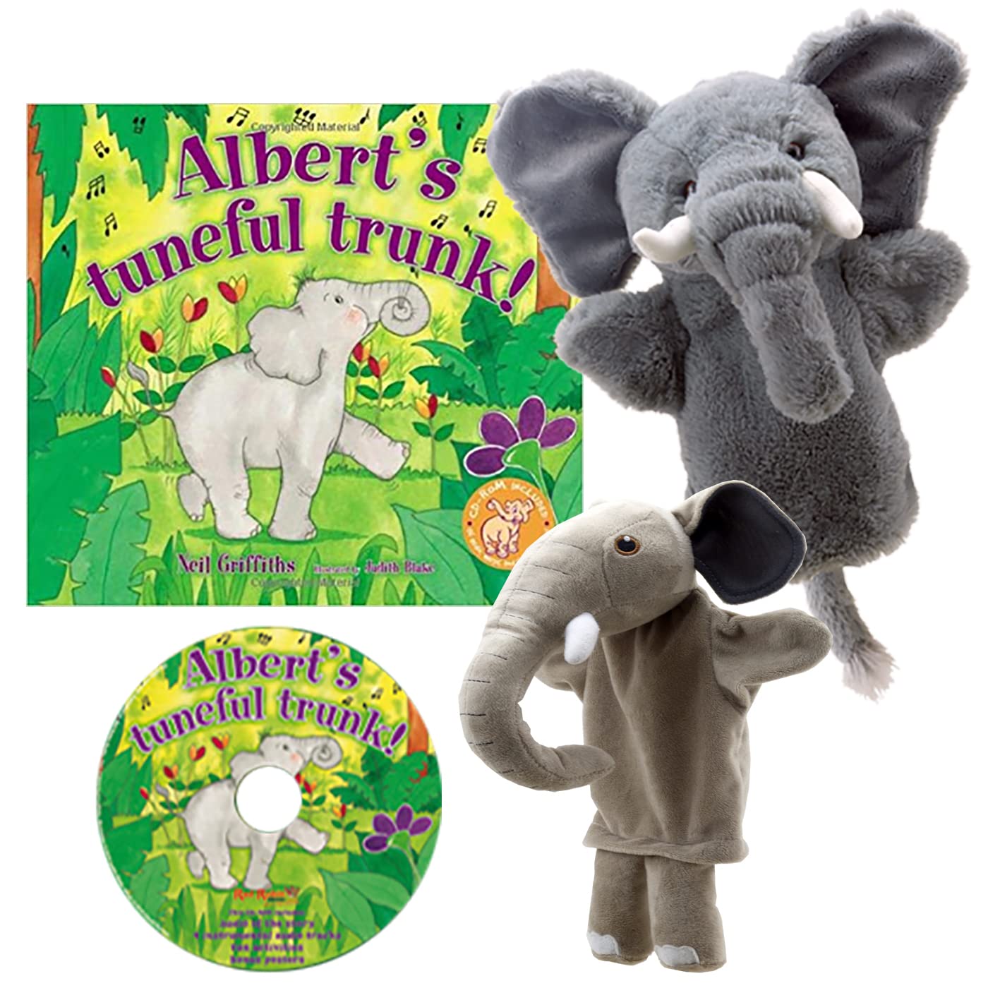 The Puppet Company Albert's Tuneful Trunk Story Telling Collection