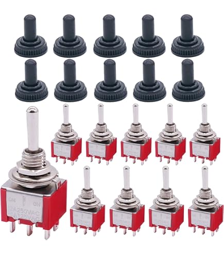 50 MINI MICRO PULSANTE 6X6X12 mm PCB Tactile Switch SPST