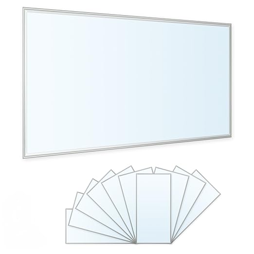 LEDVero 10er Set 120x60cm Ultraslim LED Panel 60W, 5700lm, 6000K Deckenleuchte mit Befestigungsclips und EMV2016 Trafo -Kaltw