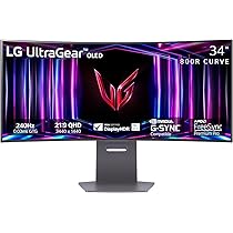 Amazon.com: LG 34GS95QE 34-inch Ultragear OLED Curved Gaming