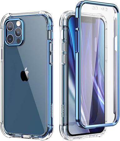 Suritch Clear Case For Iphone 12 Pro Max 6 7 Built In Amazon Co Uk Electronics