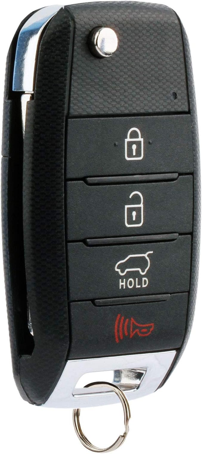 Flip Key fits 2014 2015 Kia Sorento Keyless Entry Remote Fob (TQ8RKE3F05, 95430