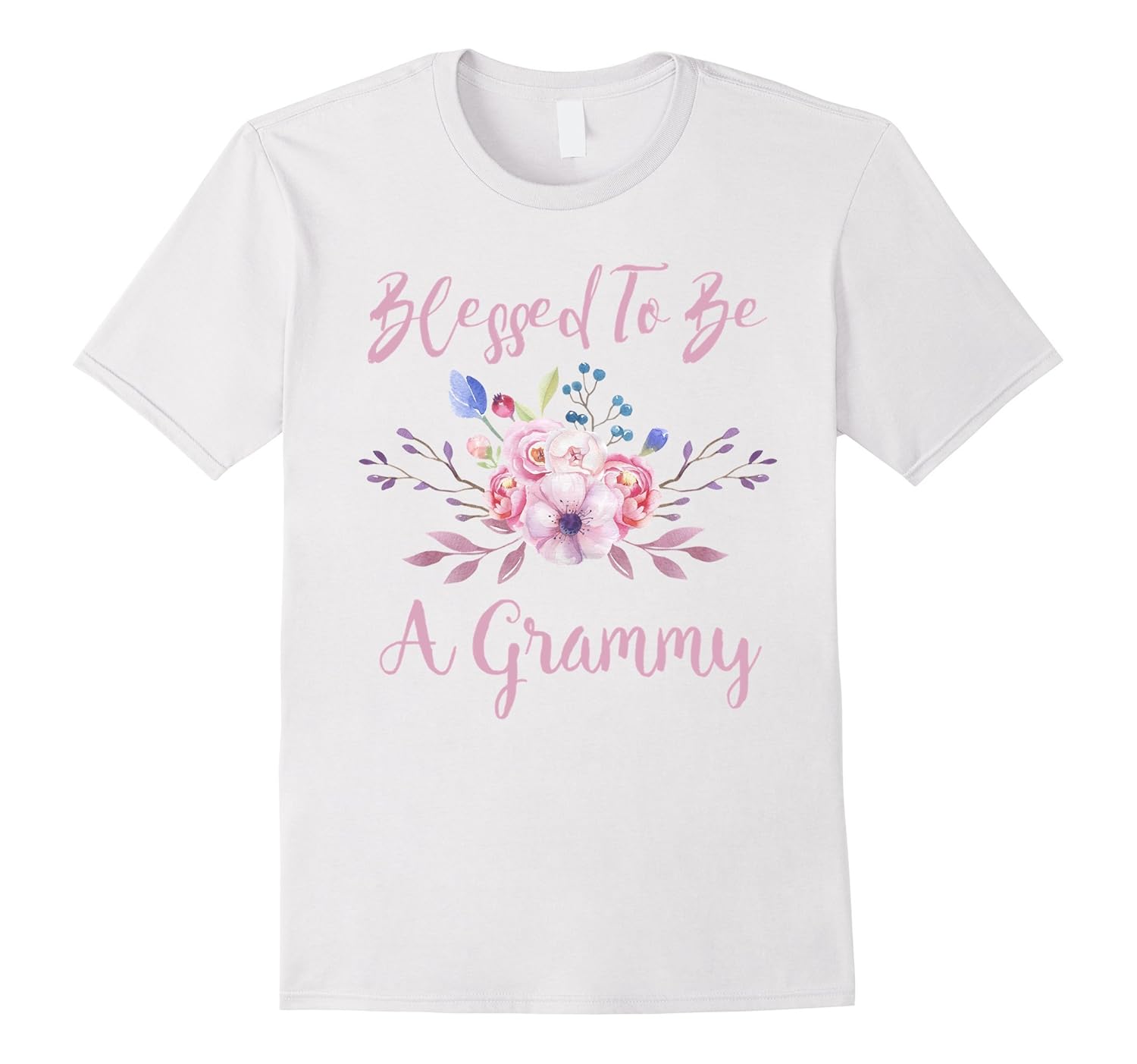 Blessed Grammy T-shirts – Pretty Christian Grammy Gifts-Rose – Rosetshirt