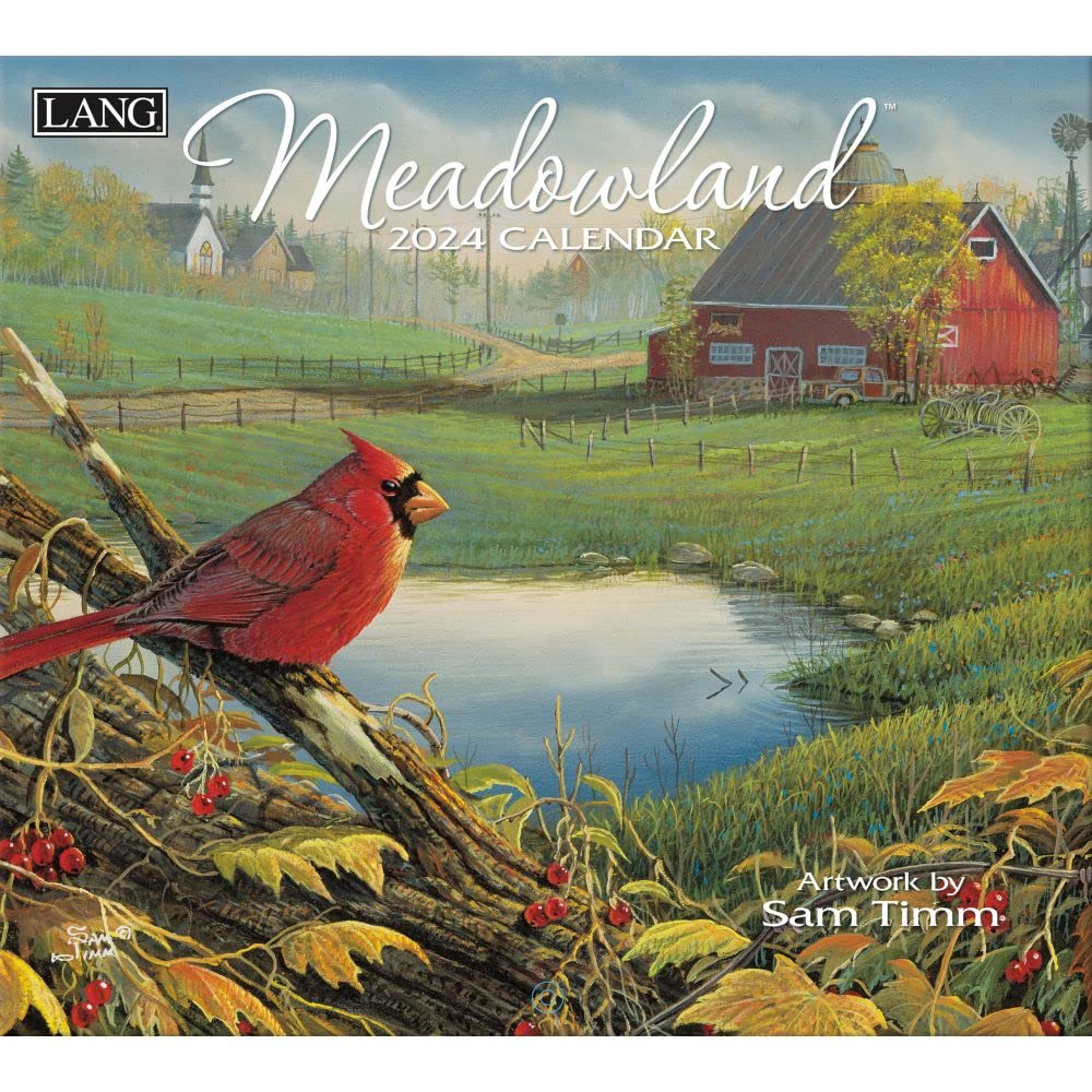 LANG Meadowland 2024 Wall Calendar (24991001931)