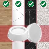 Spares2go White Rubber Feet Pads for Beko Dishwasher Fridge Freezer Anti view 7