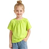 Magic Park 1-14Y Toddler T-Shirt Girls Cotton Tee Casual Top | Summer Cross Strap Back Blouse,Crew Neck,Short Sleeve,School,Birthday,Sporty,Holiday,Outdoor,Daily,Casual,Soft,Comfortable