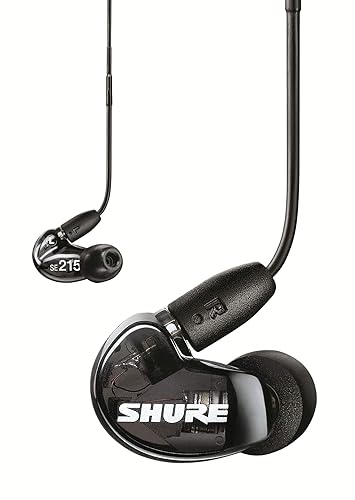 Shure SE215 Sound Isolating Earphones with Cable, Remote and