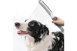 PETLIPO Dog Shower Attachment, Dog Shower Wand for Fast and Easy Washing Dog, Pet Shower Head with 3 Spray Modes, 8-Foot Hose, Indoor Outdoor Bath Your Dog