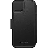 OtterBox Detachable Folio Wallet (Case Sold Separately) for MagSafe - iPhone 15 Plus and iPhone 14 Plus - Shadow (Black)